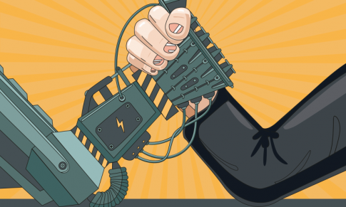 Homens vs máquinas? Líderes estão divididos em relação ao futuro