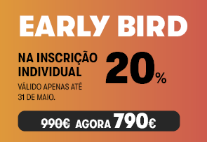 Early Bird - 20% OFF